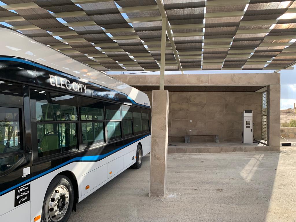 Charge pour bus électrique